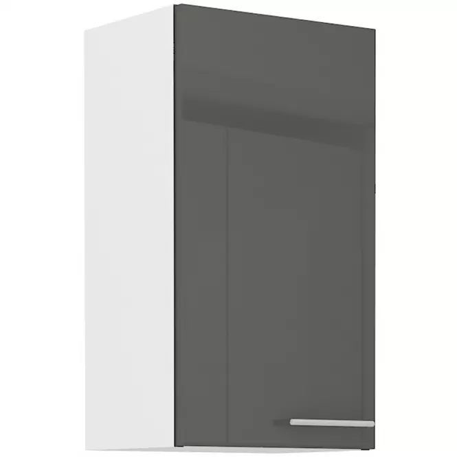Kuchynská skrinka Lara 40g-72 1f Mdf sedá lesk