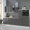 Kuchynská skrinka Lara 40g-72 1f Mdf sedá lesk,6