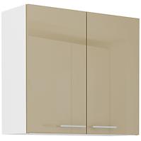 Kuchynská skrinka Lara 80g-72 2f Mdf Cappucino lesk