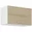 Kuchynská skrinka Lara 60gu-36 1f Mdf Cappucino lesk