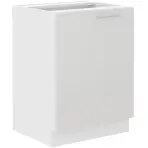 Kuchynská skrinka Lara 60d 1f Bb Mdf biely lesk