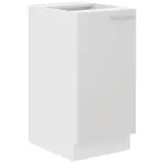 Kuchynská skrinka Lara 40d 1f Bb Mdf biely lesk