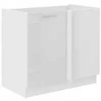 Kuchynská skrinka Lara105 Nd 1f Bb Mdf biely lesk
