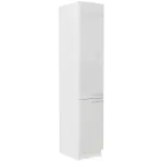 Kuchynská skrinka Lara 40dk-210 2f Bb Mdf biely lesk