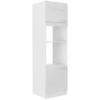Kuchynská skrinka Lara 60dpm-210 2f Bb Mdf biely lesk