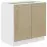 Kuchynská skrinka Lara 80zl 2f Bb Mdf Cappucino lesk