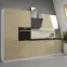 Kuchynská skrinka Lara 60d Gaz Bb Mdf Cappucino lesk,5