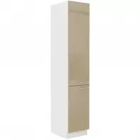 Kuchynská skrinka Lara 40dk-210 2f Bb Mdf Cappucino lesk