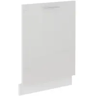 Kuchynská skrinka Lara čelo umývačky riadu 713x596 MDF biely lesk