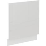 Kuchynská skrinka Lara čelo umývačky riadu 570x596 Mdf biely lesk