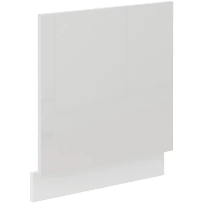 Kuchynská skrinka Lara čelo umývačky riadu 570x596 Mdf biely lesk