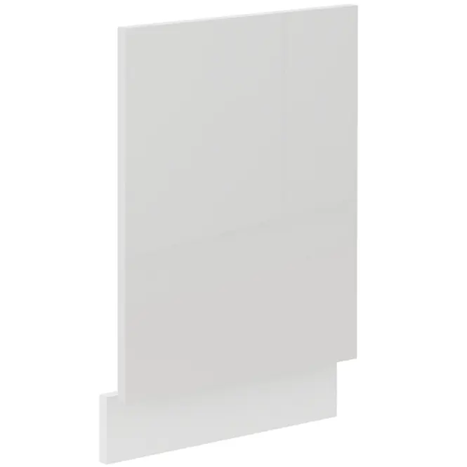 Kuchynská skrinka Lara čelo umývačky riadu 570x446 Mdf biely lesk