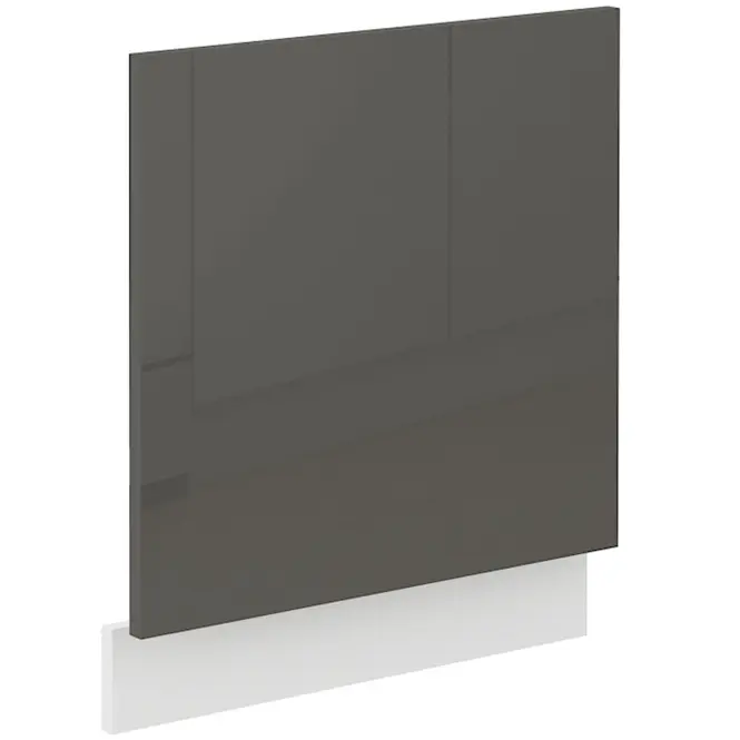 Kuchynská skrinka Lara čelo umývačky riadu 570x596 Mdf Šedá lesk