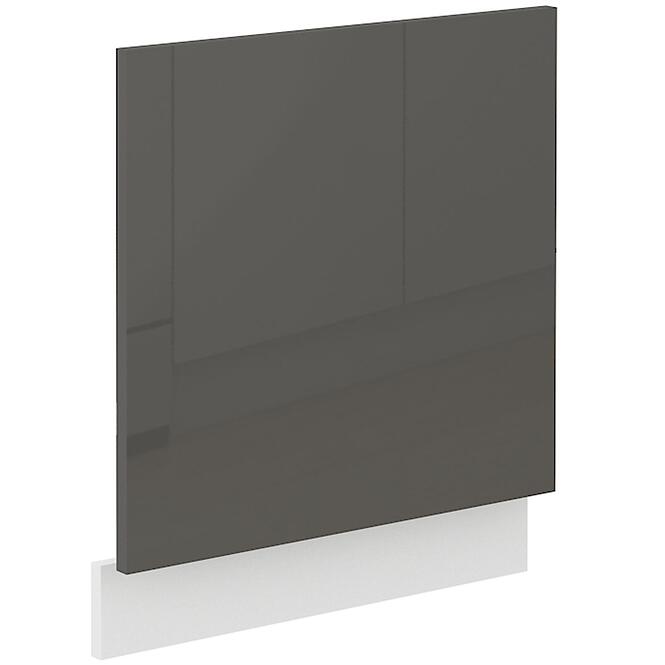 Kuchynská skrinka Lara čelo umývačky riadu 570x596 Mdf Šedá lesk