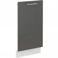 Kuchynská skrinka Lara Front Zm.713x446 Mdf Šedá lesk