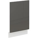 Kuchynská skrinka Lara čelo umývačky riadu 570x446 MDF Šedá lesk
