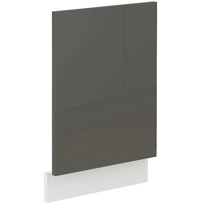 Kuchynská skrinka Lara čelo umývačky riadu 570x446 MDF Šedá lesk