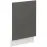 Kuchynská skrinka Lara čelo umývačky riadu 570x446 MDF Šedá lesk