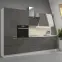 Kuchynská skrinka Lara čelo umývačky riadu 570x446 MDF Šedá lesk,8