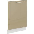 Kuchynská skrinka Lara čelo umývačky riadu 713x596 MDF Cappucino lesk