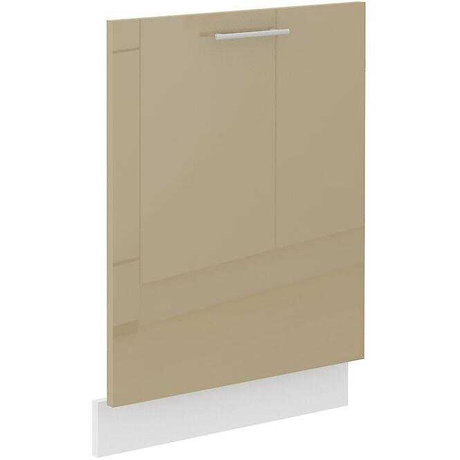 Kuchynská skrinka Lara čelo umývačky riadu 713x596 MDF Cappucino lesk