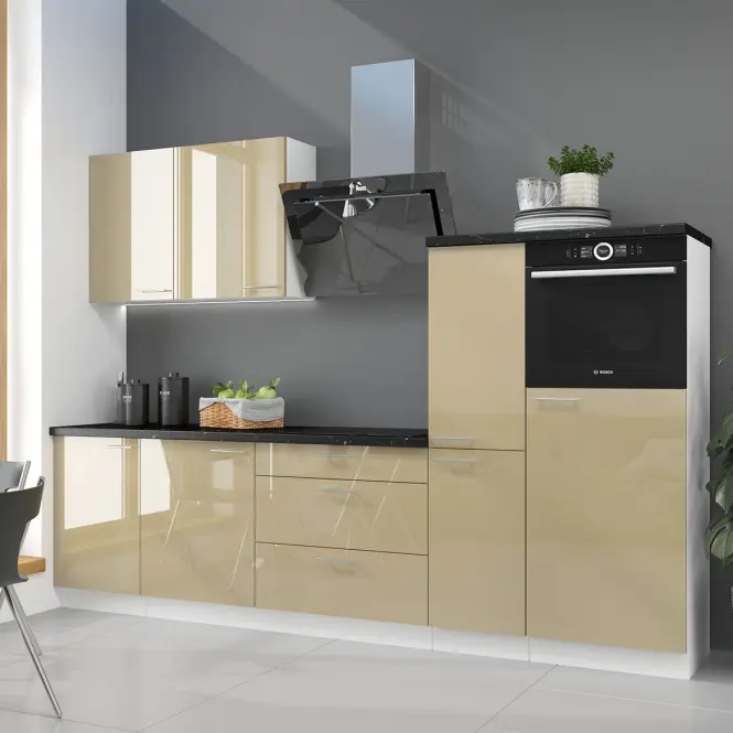 Kuchynská skrinka Lara čelo umývačky riadu 570x596 Mdf Cappucino lesk