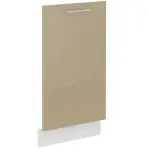 Kuchynská skrinka Lara čelo umývačky riadu 713x446 Mdf Cappucino lesk