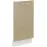 Kuchynská skrinka Lara čelo umývačky riadu 713x446 Mdf Cappucino lesk