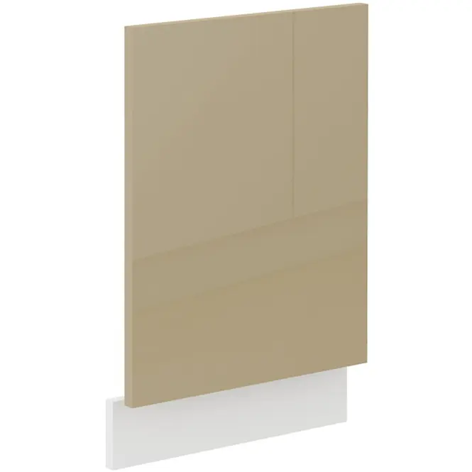 Kuchynská skrinka Lara čelo umývačky riadu 570x446 MDF Cappucino lesk