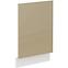 Kuchynská skrinka Lara čelo umývačky riadu 570x446 MDF Cappucino lesk