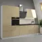 Kuchynská skrinka Lara čelo umývačky riadu 570x446 MDF Cappucino lesk,5