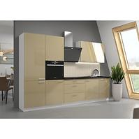 Kuchynská Lara 310 Mdf Cappucino lesky bez dosky