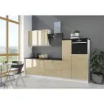 Kuchynská Lara 280 MDF Cappucino lesklá bez dosky