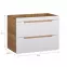 Skrinka Bronx 80 dub craft-biely,2