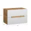Skrinka Bronx 80 (doska) dub craft-biely,2
