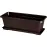 Kvetináč balkónový  60 cm wenge