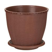 85CM DONICZKA RATTAN 16 L BRĄZ
