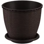 Kvetináč Rattan 2.75 L  wenge