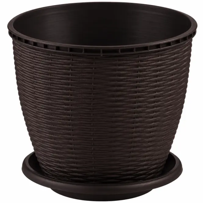 Kvetináč Rattan 2.75 L  wenge