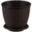 Kvetináč Rattan 2.75 L  wenge