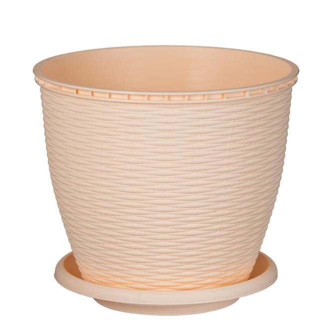 85CM DONICZKA RATTAN 9 L BEŻOWA