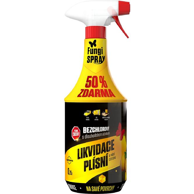 STACHEMA FungiSpray Bezchlórový dezinfekčný prípravok citrón 500 ml + 50%