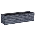 Kvetináč LT24674-3S 58x15x15 P71C čierny