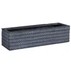 Kvetináč LT24674-3S 58x15x15 P71C čierny