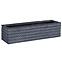 Kvetináč LT24674-3S 58x15x15 P71C čierny