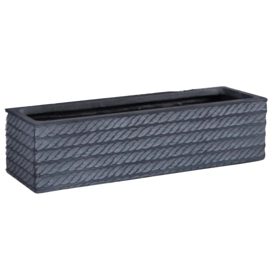 Kvetináč LT24674-3S 58x15x15 P71C čierny