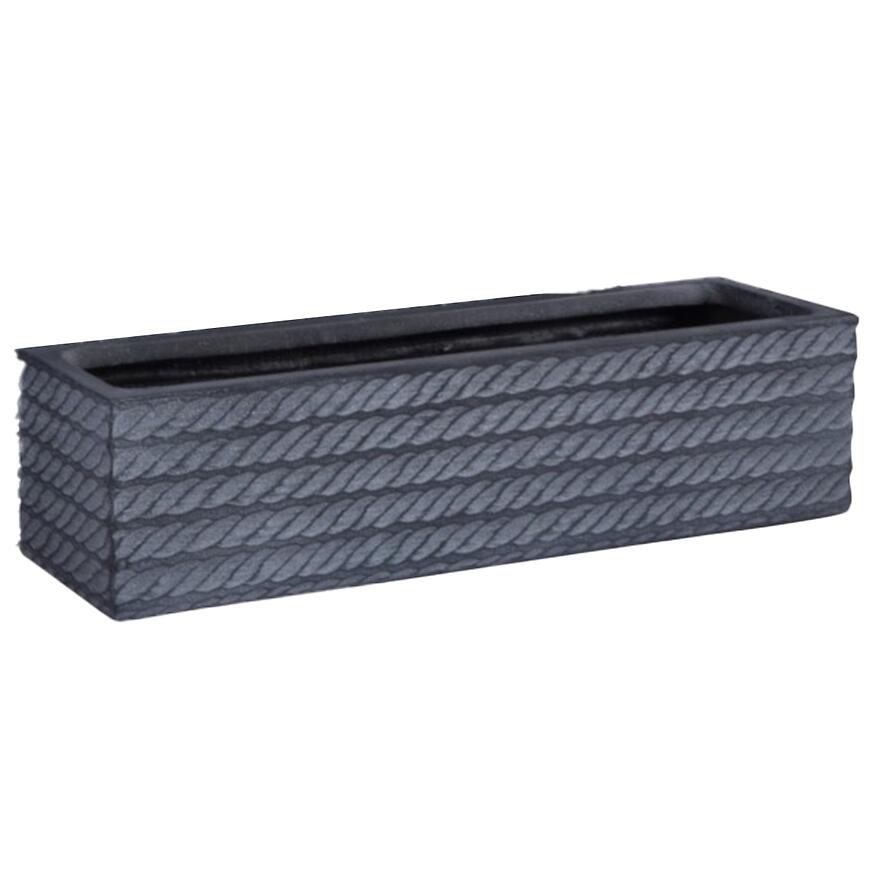 Kvetináč LT24674-3S 58x15x15 P71C čierny