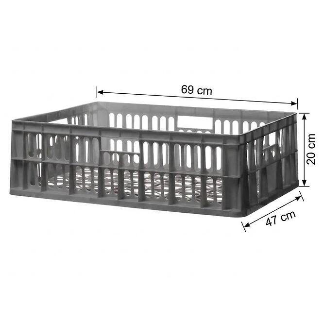 Prepravka MD1 690x470x200 zelená,2