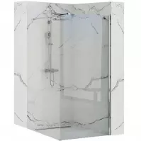 Sprchová stena Walk-in Aero ˝N˝ Rea K7551 100x195 chróm