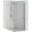 Sprchová stena Walk-in Aero ˝N˝ Rea K3021 110x195 chróm
